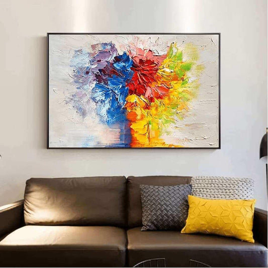 Colorful on the canvas