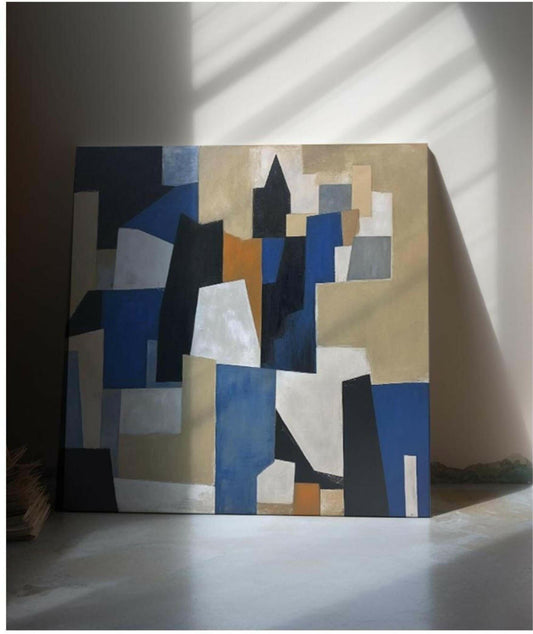 Colored squares on canvas - My Store