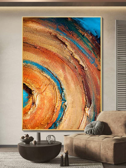 Dreamy Colors Abstract Canvas Art – Hand-Painted Wall Decor