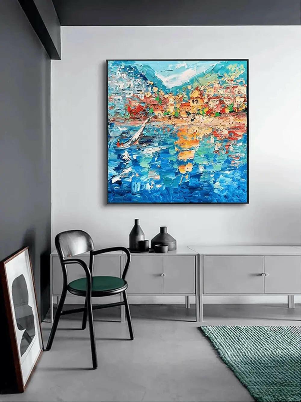 Unique Abstract Island Art - Custom & Durable Canvases - My Store