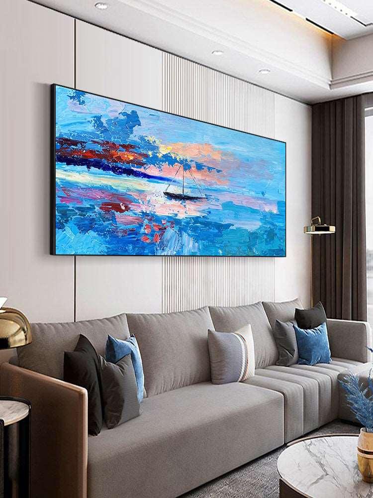 Sailboat Art Seascape Art。