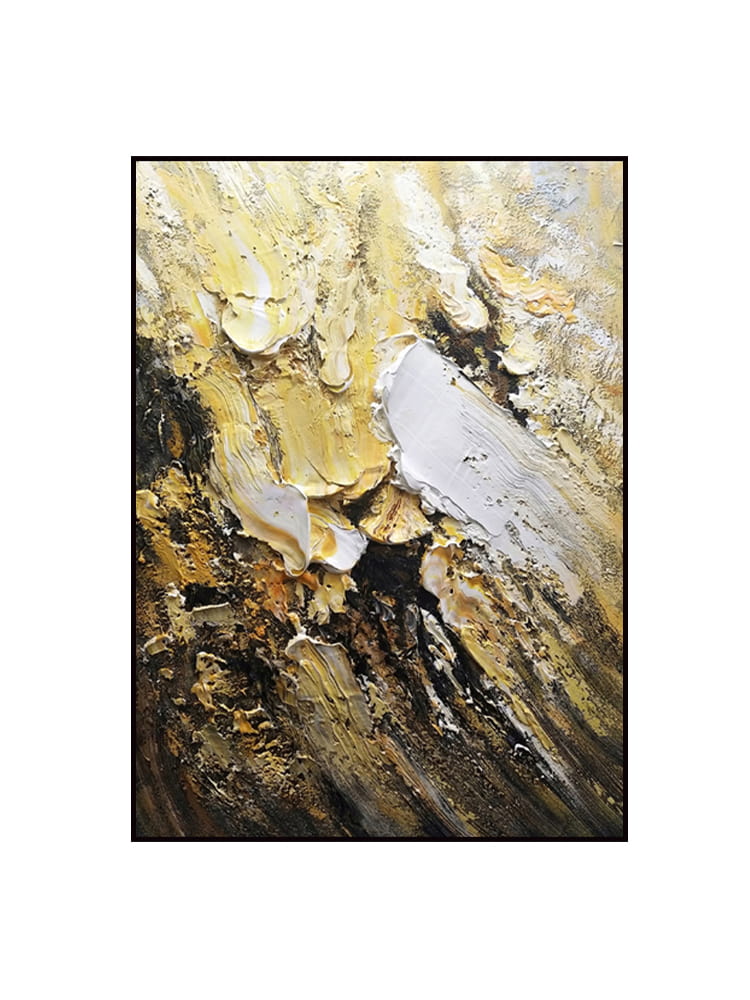Abstract handmade oil painting for modern home wall decor | Leyi Gallery 
