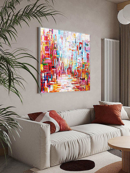 abstract color painting  artwork stores