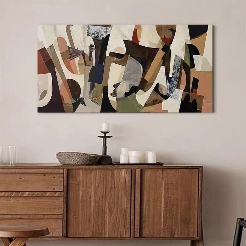 Abstract color painting  artwork stores