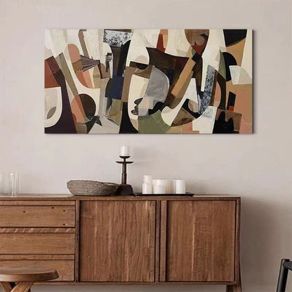 Abstract color painting  artwork stores