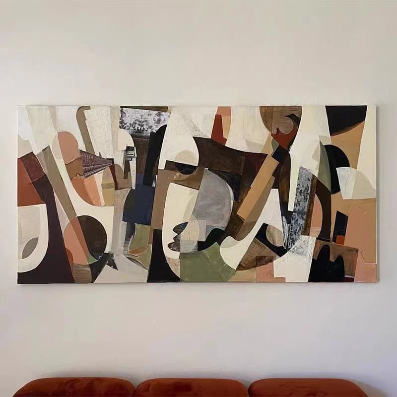 Abstract color painting  artwork stores