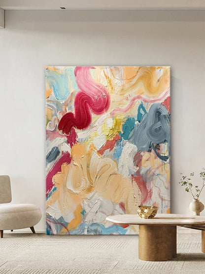 Abstract color painting