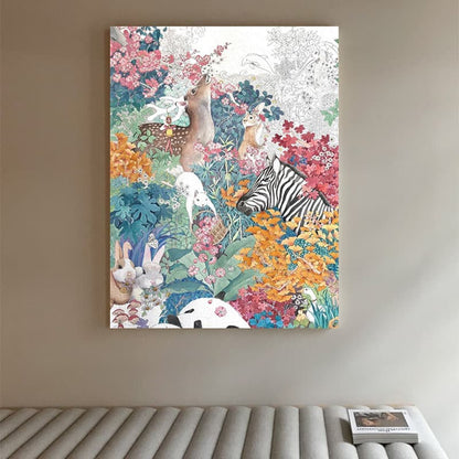 abstract jungle   painting shop