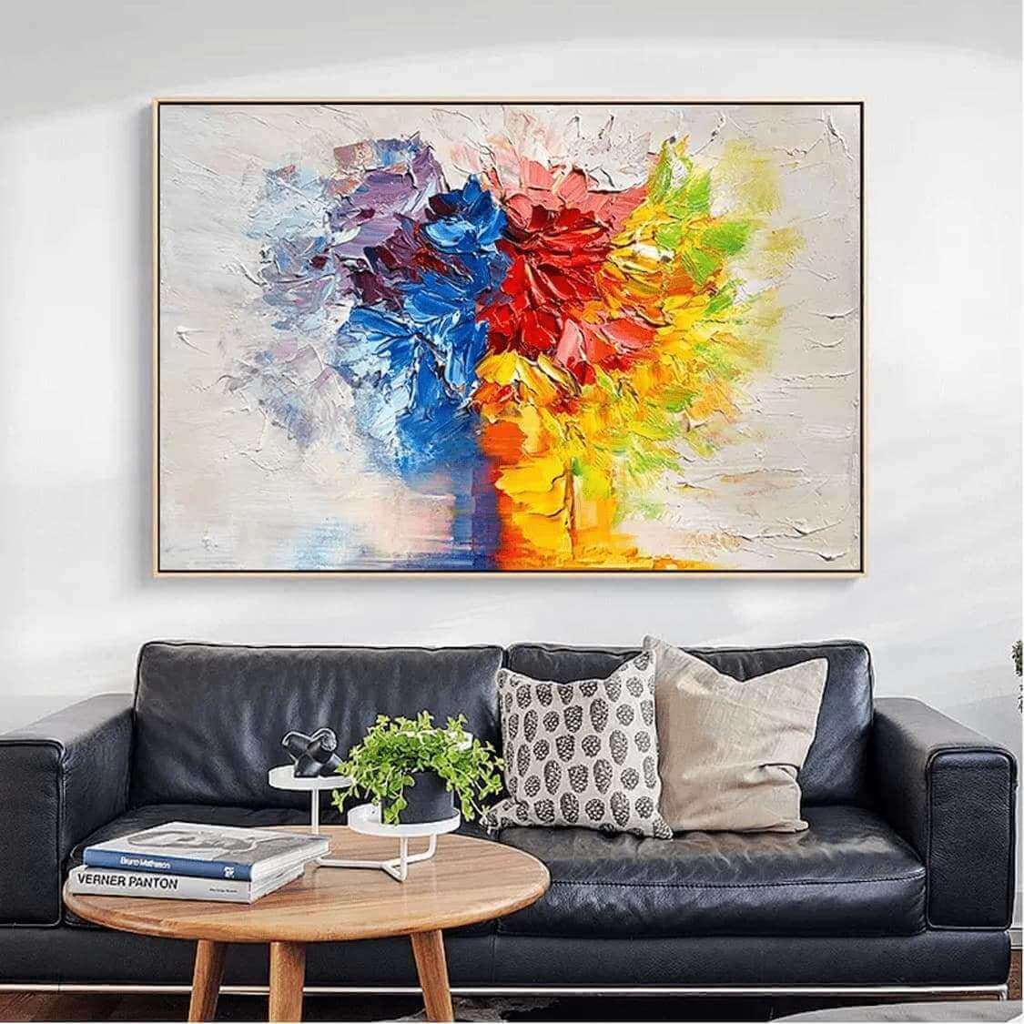 Colorful on the canvas