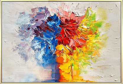 Colorful on the canvas